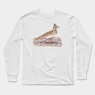 Crested Lark Long Sleeve T-Shirt